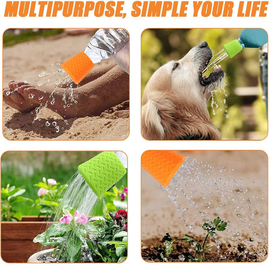 Portable Outdoor Pet Bathing Shower Head Bottle | 2-Piece Set
