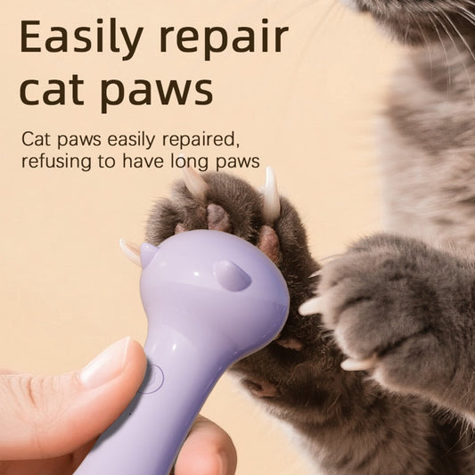 Quiet Electric Pet Nail File | Safe Nail Trimmer for Dogs & Cats