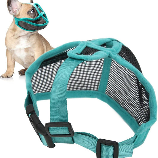 Bulldog Short Nose Dog Cover, Full Pants Design — ink blue M