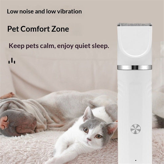 Dog Clippers Grooming Kit Hair Clipper-Low Noise Paw Trimmer