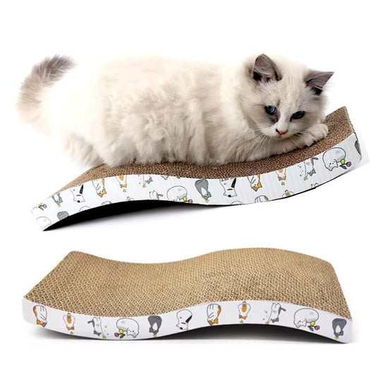 Cat Scratching Board | Multi-Colour Cat Tree with Catnip