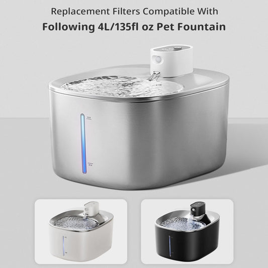 Cat Fountain Sponge Filter Replacement 12-Set