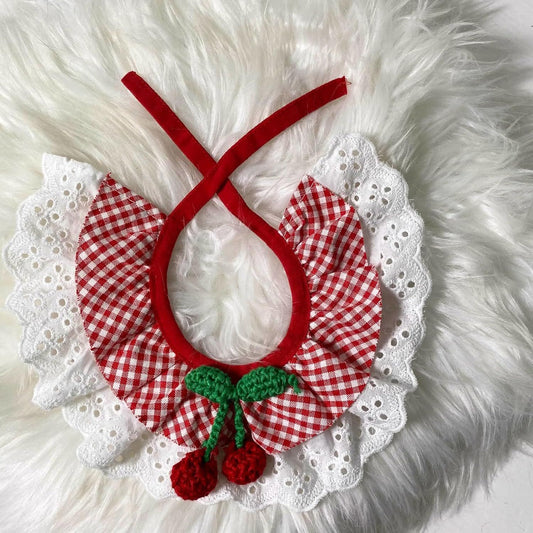 Cherry Pet Bandana | Size XL