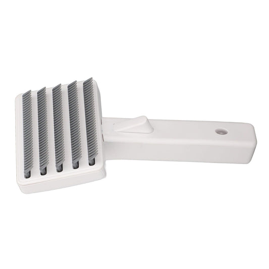 Dog Deshedding Brush Durable ABS Portable Comfortable Handle Body