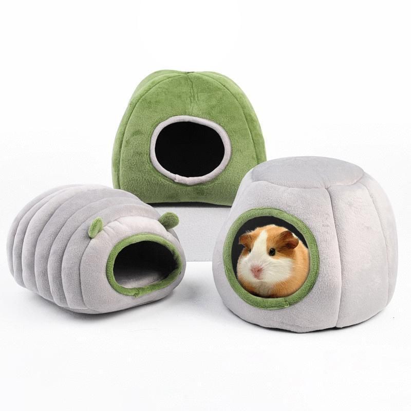 Cosy Small Pet Tent Cave Bed | Plush Hideout | Guinea Pig, Hamster & Small Animals