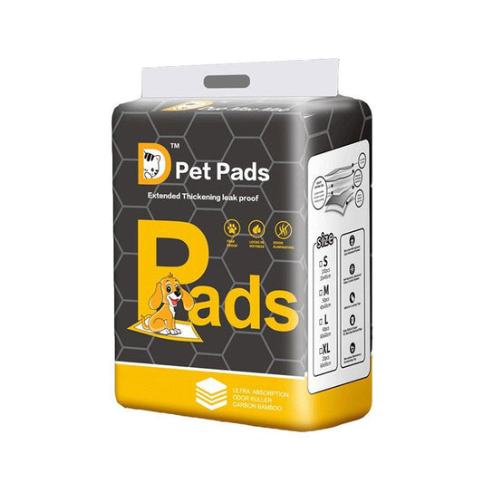 Bamboo Charcoal Deodorant Pet Training Pads | 100 Pack