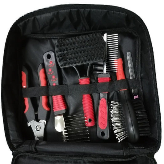 Dog & Cat Grooming Multi-Tool Kit | Storage Case | Fur & Nail Care
