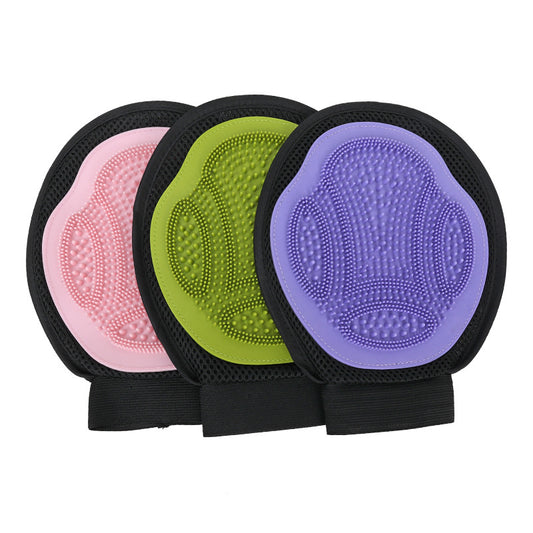 Green Pet Grooming Glove 3-Pack | Dogs & Cats