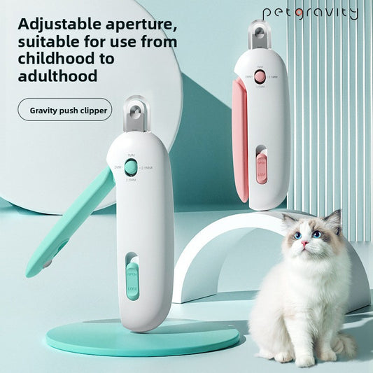 Pink Adjustable Pet Nail Clipper 2-Pack | Cats & Dogs