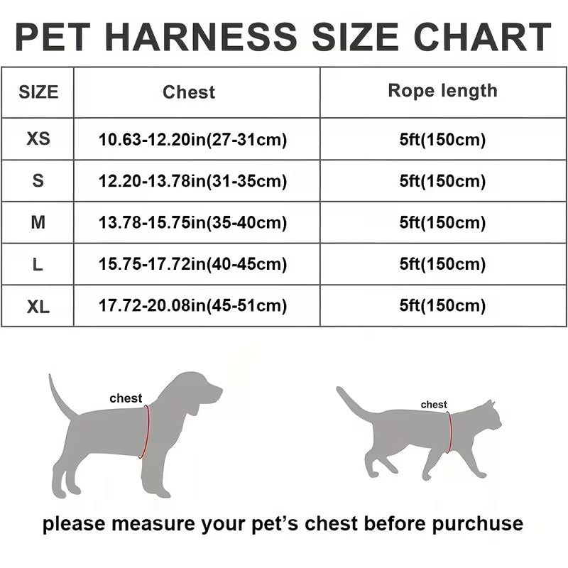 Orange Breathable Dog Harness and Leash Set - Adjustable Reflective Pet Vest with Swivel Clip(Size: XL)