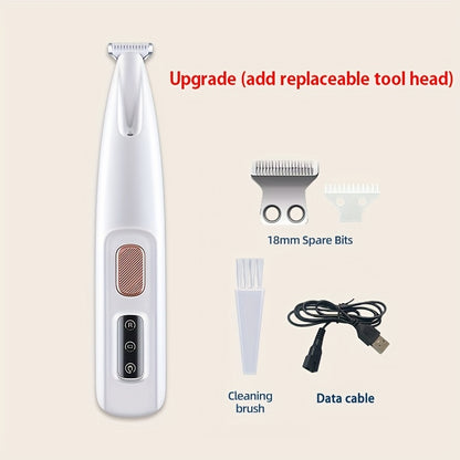 Low-Noise Pet Clipper with Spare Blade | Dog & Cat