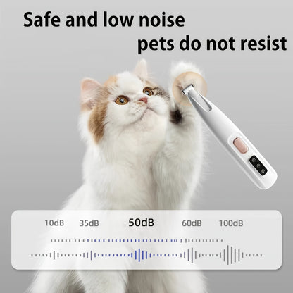 Low-Noise Pet Clipper with Spare Blade | Dog & Cat
