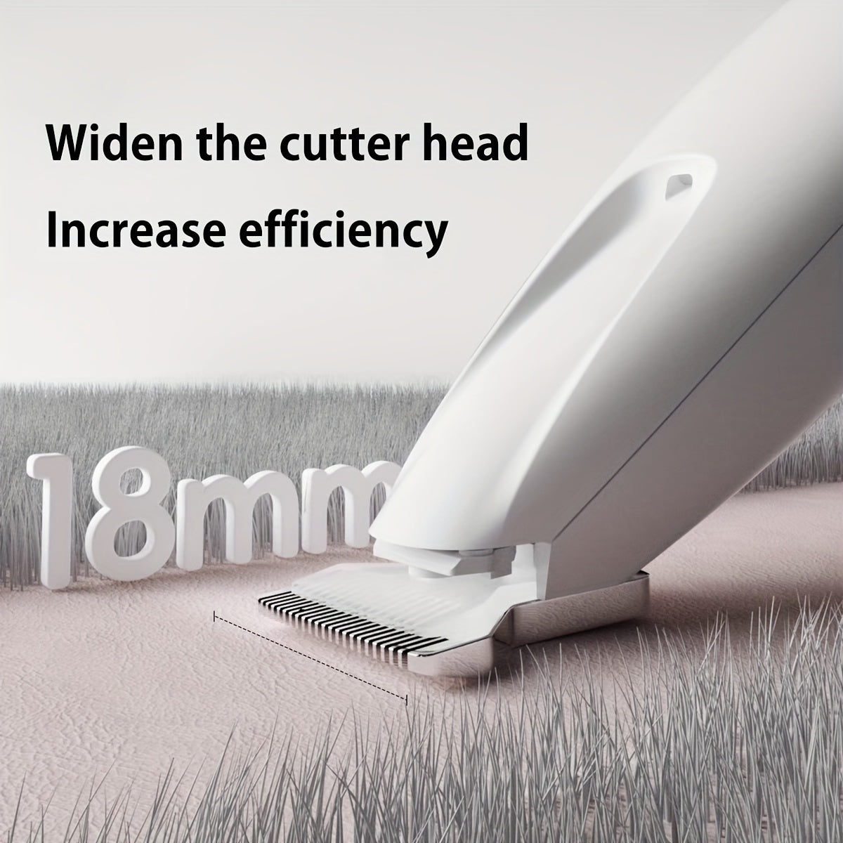 Low-Noise Pet Clipper with Spare Blade | Dog & Cat