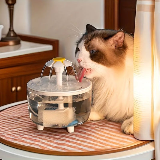 Large Capacity Cat Water Fountain | USB Low Voltage Auto Pet Water Feeder