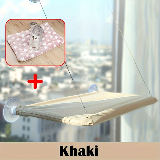 Cat Hammock Suction Cup Hanging Nest