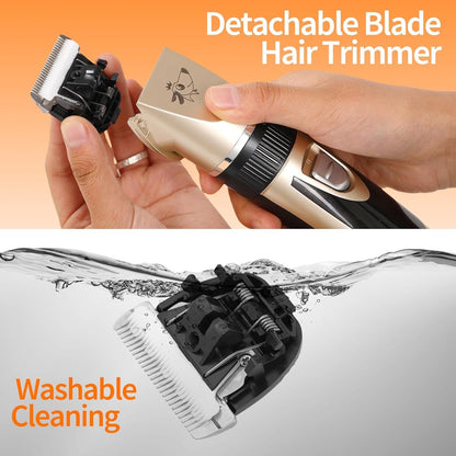 Professional Rechargeable Cordless Pet Grooming Clippers | Dog & Cat