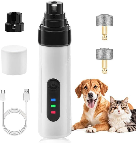 Silent Groom Pro Pet Nail Grinder | USB Rechargeable | Dog & Cat Paw Grooming
