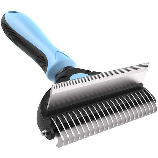 Pet Dog & Cat Detangling Brush | Removes Excess & Dead Hair