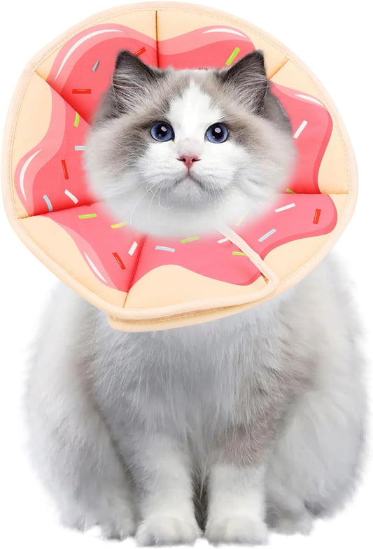 Pink Adjustable Protective Recovery Collar | Waterproof | Size S