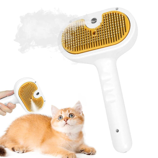 Pet Grooming Pressure Brush | Effective Fur Care | Dogs & Cats | 20x11.5x8cm