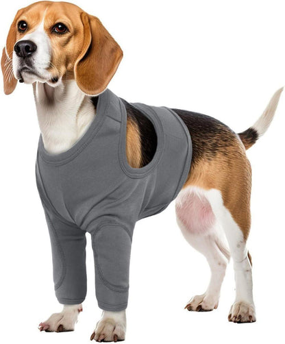 Light Gray 3XL Dog Elbow Protector | Anti-Sore Joint Pad | Large Breed