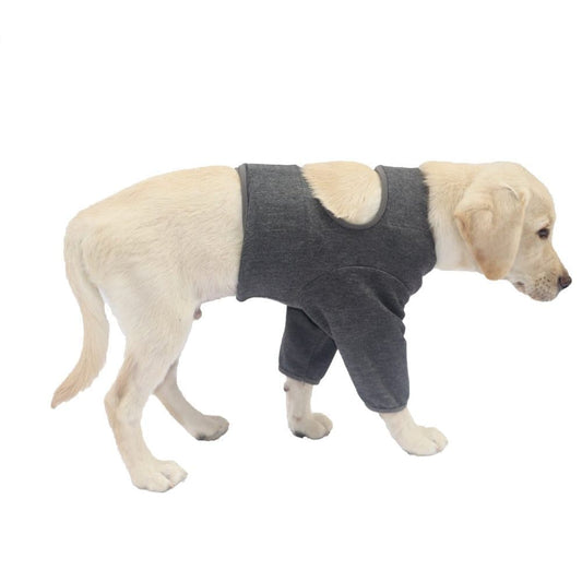 Dark Grey Dog Elbow Protector L