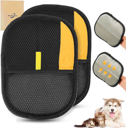2-Piece Magic Pet Hair Brush | Washable & Reusable | Dogs & Cats | Sofa, Carpet & Furniture