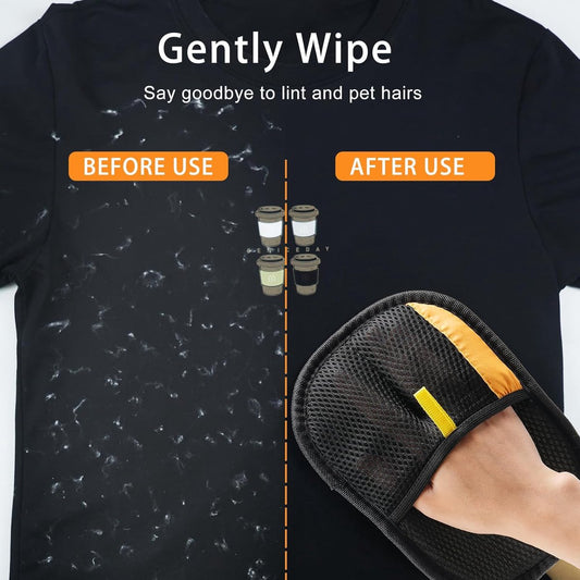 2-Piece Magic Pet Hair Brush | Washable & Reusable | Dogs & Cats