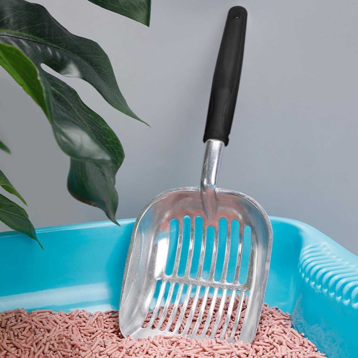 High-Quality Aluminium Cat Litter Scoop | Durable & Easy to Clean | For Kittens