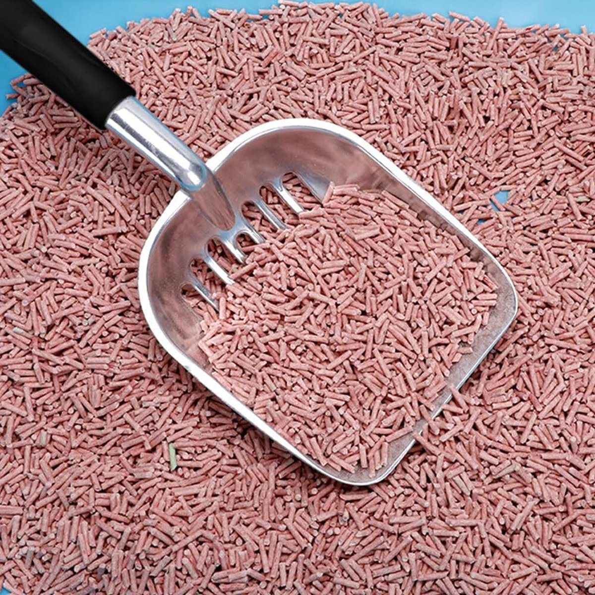 High-Quality Aluminium Cat Litter Scoop | Durable & Easy to Clean | For Kittens