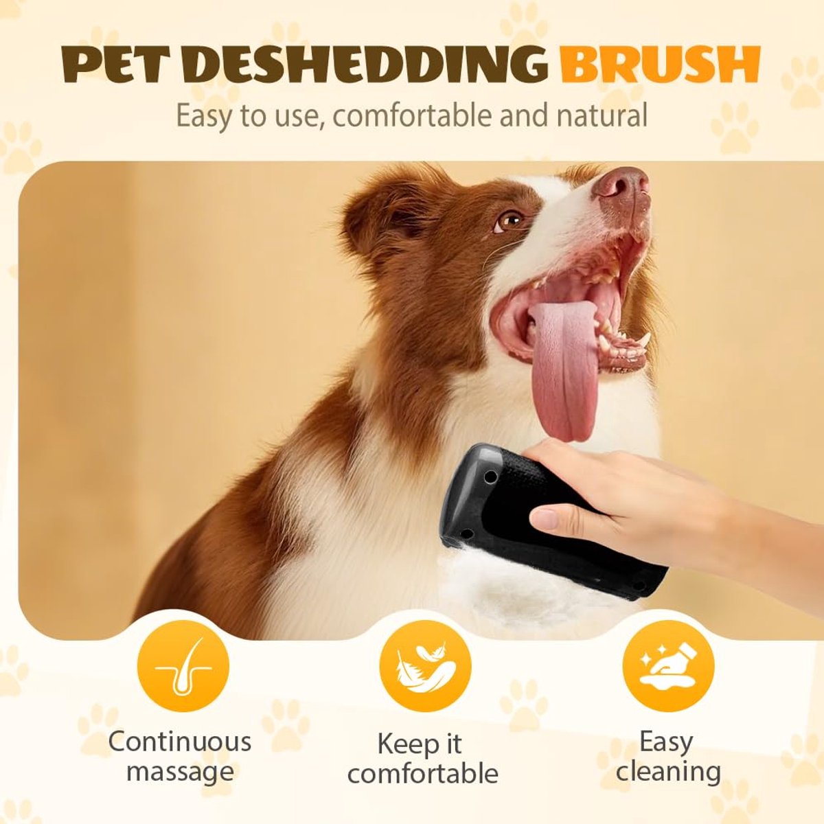 2-Piece Detangling Blade & Undercoat Deshedding Comb | Dog & Cat Grooming Brush