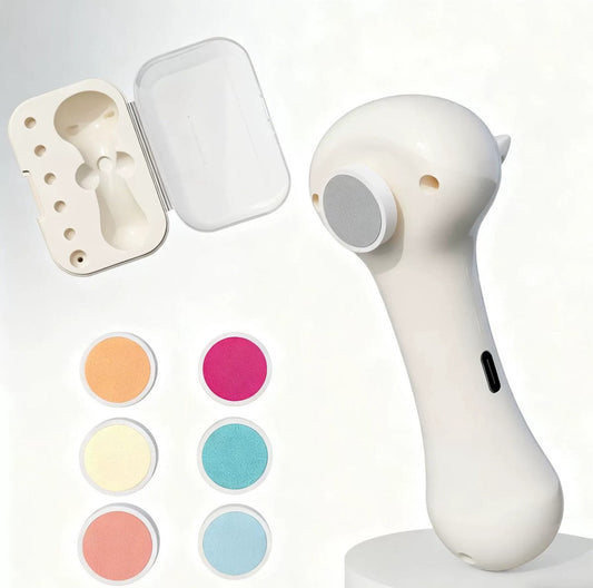 Quiet Electric Pet Nail File | Safe Nail Trimmer for Dogs & Cats | Ergonomic Compact Design