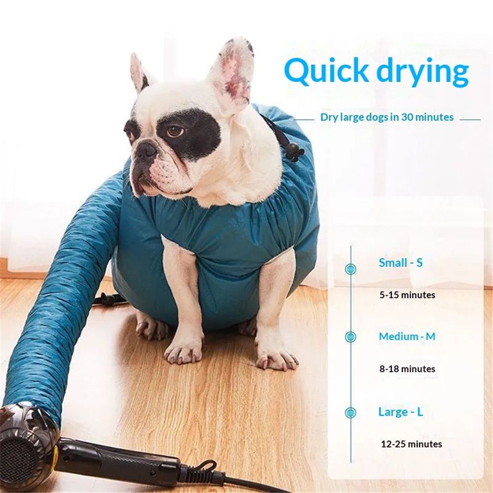 Portable Pet Hair Dryer L | Professional Fast Blow Dryer | Low Noise | Dogs & Cats