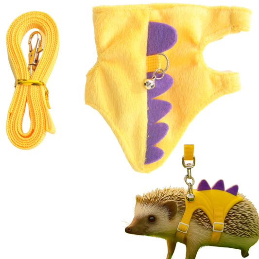 Small Animal Harness and Leash Set | Yellow