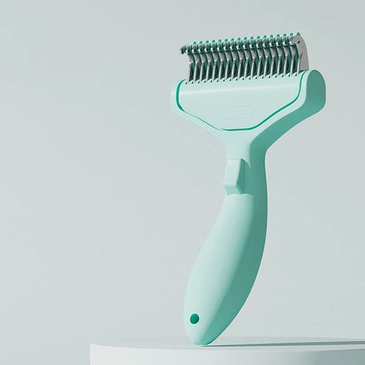 One-Touch Self-Cleaning Pet Detangling Comb | Dog & Cat