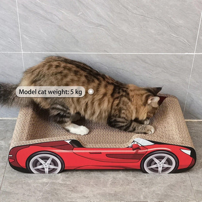 Racing Car Cat Scratcher Bed