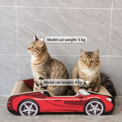 Racing Car Cat Scratcher Bed