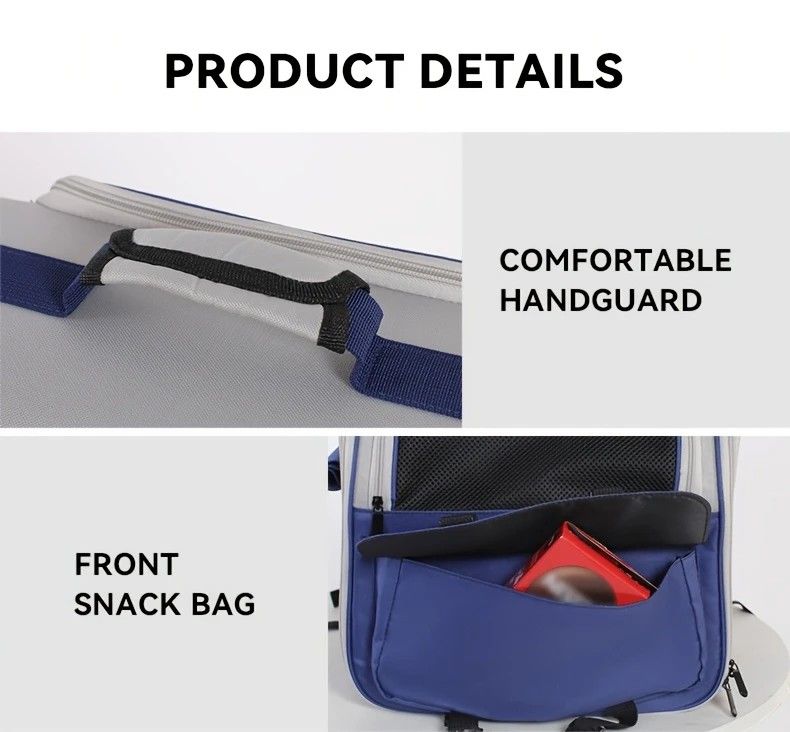 Cat Backpack Carrier | Lightweight Foldable Shape-Retaining | Up to 8kg