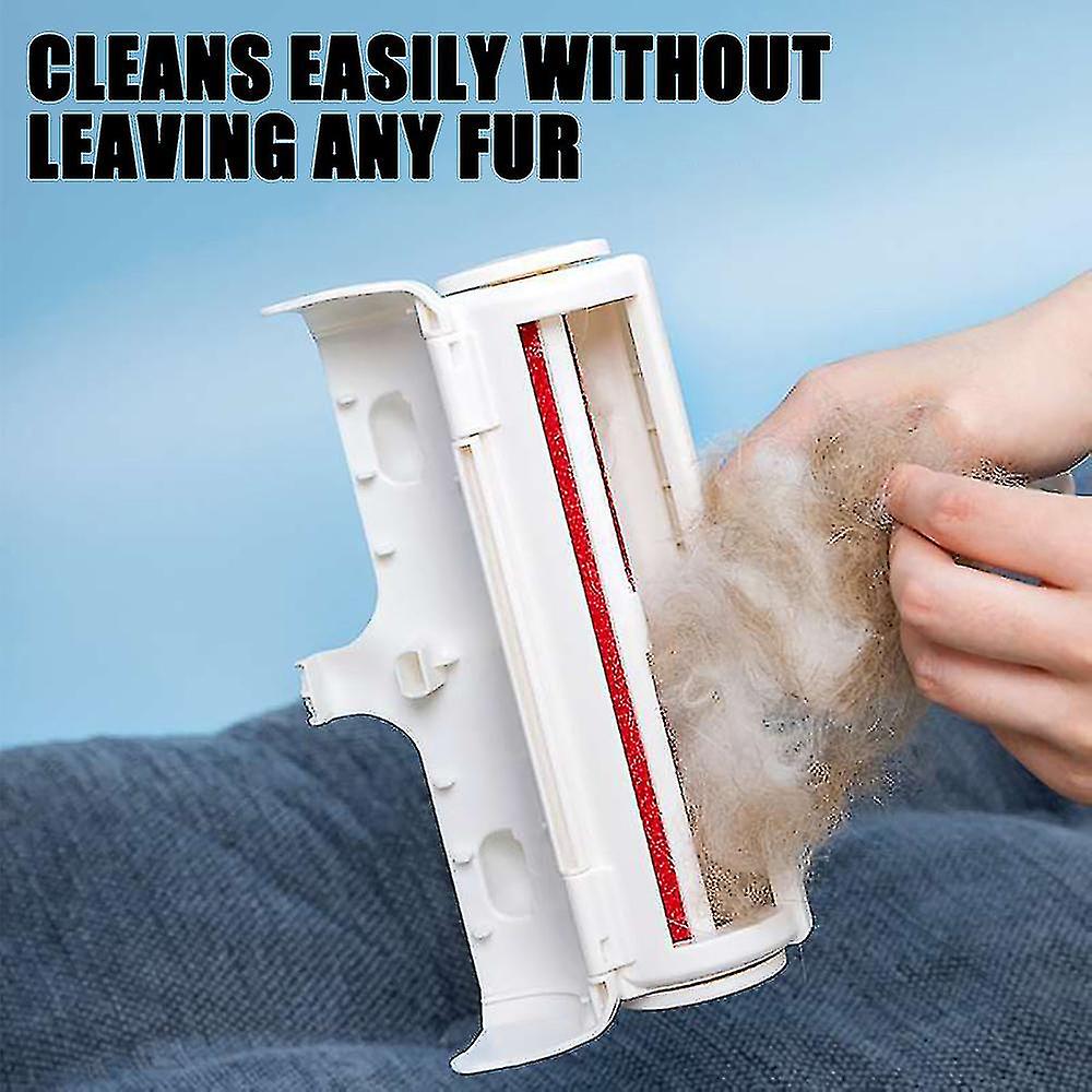 Reusable Pet Hair Remover Brush | Removes Cat & Dog Fur from Fabric, Sofas & Carpets