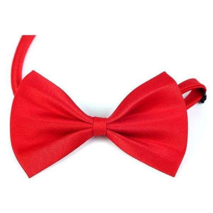 Christmas Dog Cat Bow Tie Collar, Red