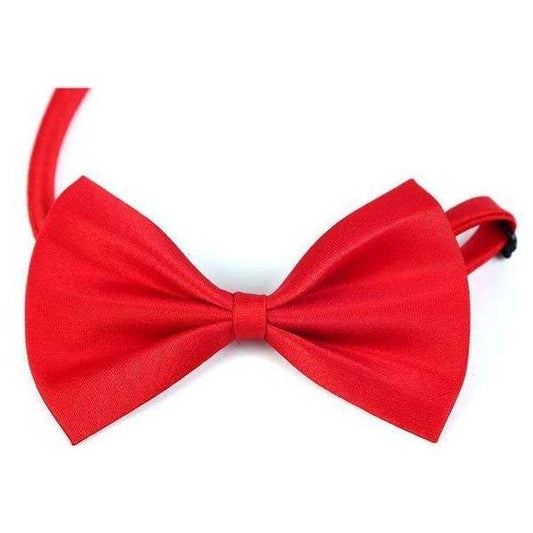 Christmas Dog Cat Bow Tie Collar, Red