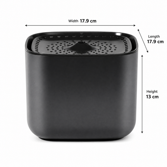 Automatic Cat Water Fountain | 3L USB | Black | Ultra-Quiet