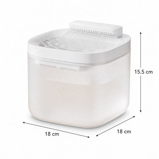 White Cat Water Fountain 3L Wired | 6 Filters Included