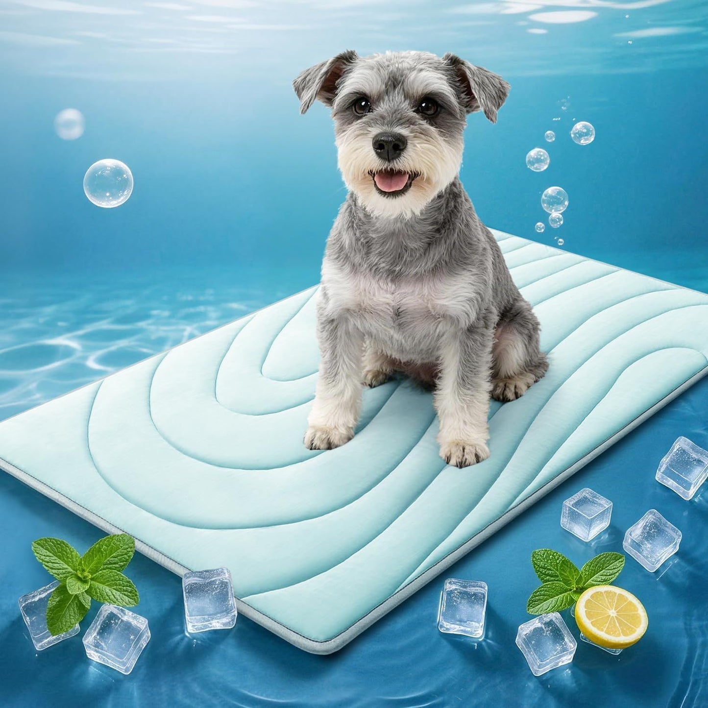 Cooling Mat for Dogs, 36"x23" Self-Cooling Pet Bed