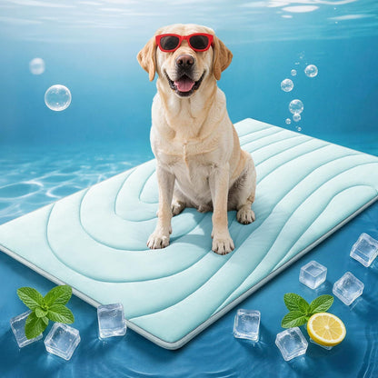 Cooling Mat for Dogs, 59"x40" Self-Cooling Pet Bed