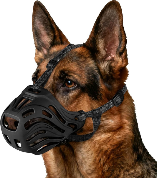 Dog Muzzle, Soft Breathable Dog Muzzles Suitable Dogs — XL