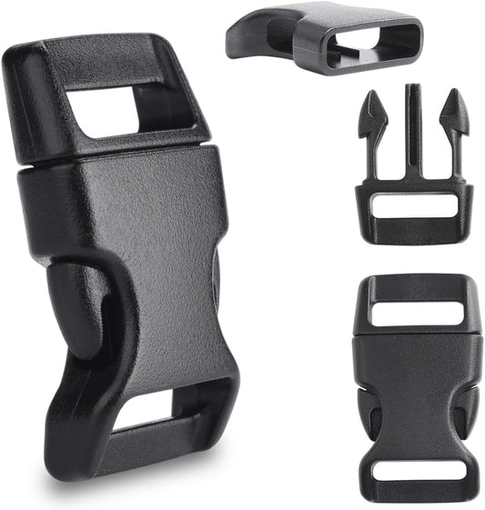 Dog Collar Buckle 30-Pack | 5/8 Inch Side Release