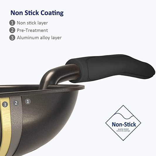 Cat Litter Scoop | Non-Stick Aluminum Alloy | Coated Black