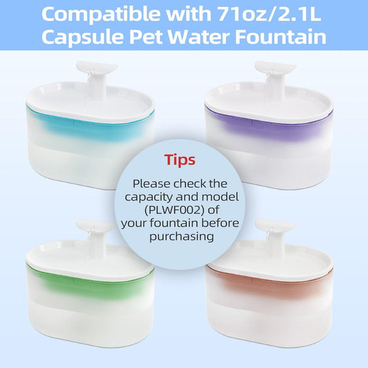 Cat Fountain Replacement Filters 16-Pack | PLWF002 Carbon