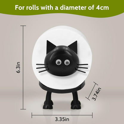 3D Printed Cat Toilet Roll Holder | Cat Lover Gift